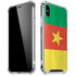 Cameroon Flag Distressed iPhone XS Max Clear Case